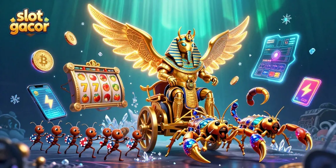 Experience slot gacor action with vibrant characters and engaging casino elements.