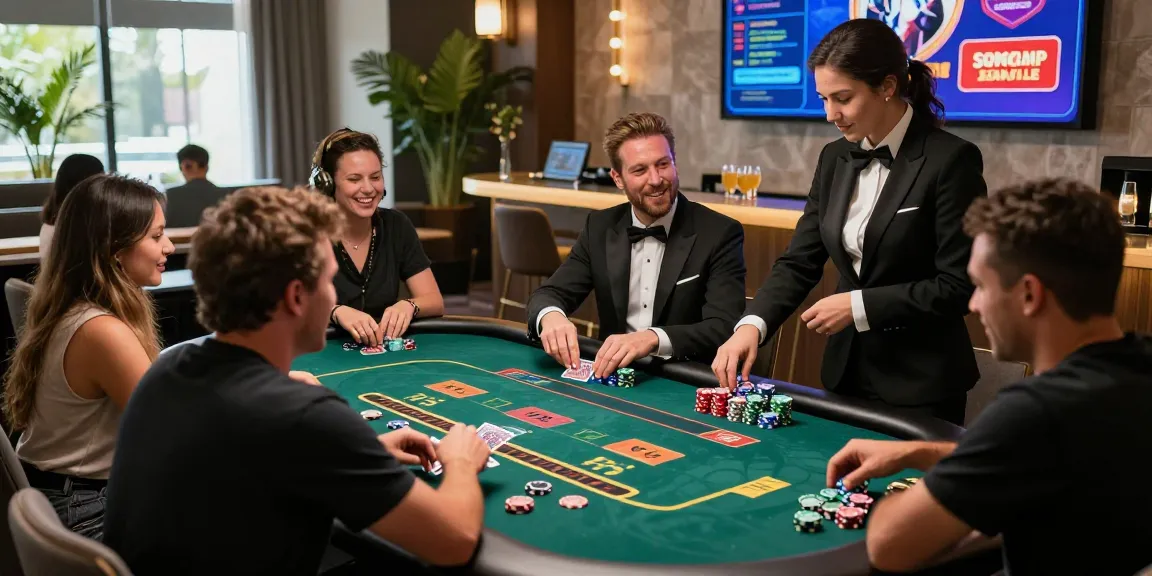 Betebet live casino players enjoying a vibrant gaming experience with professional dealers and engaging atmosphere.