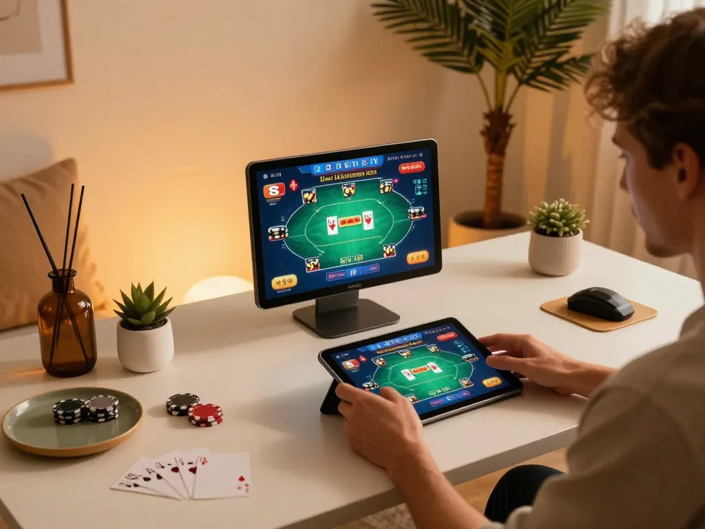 Experience live poker gaming on link gg88 with a stylish setup and strategic focus.
