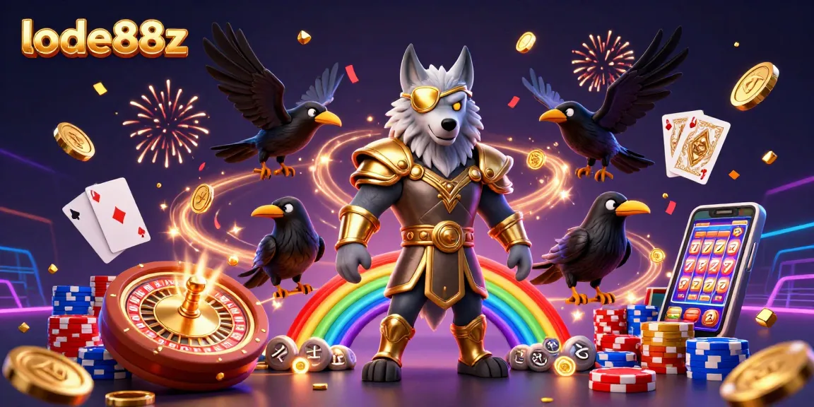 Engage with lode88z casino excitement through a thrilling Norse mythology-inspired scene.