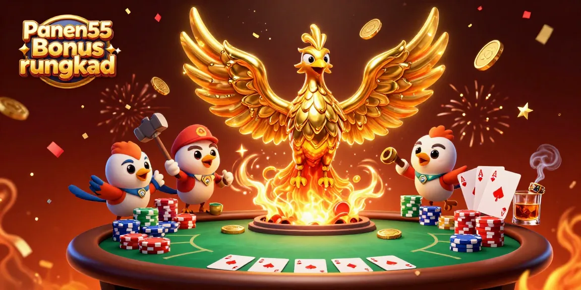 Engage with thrilling Panen55 Bonus rungkad opportunities at a vibrant poker scene.