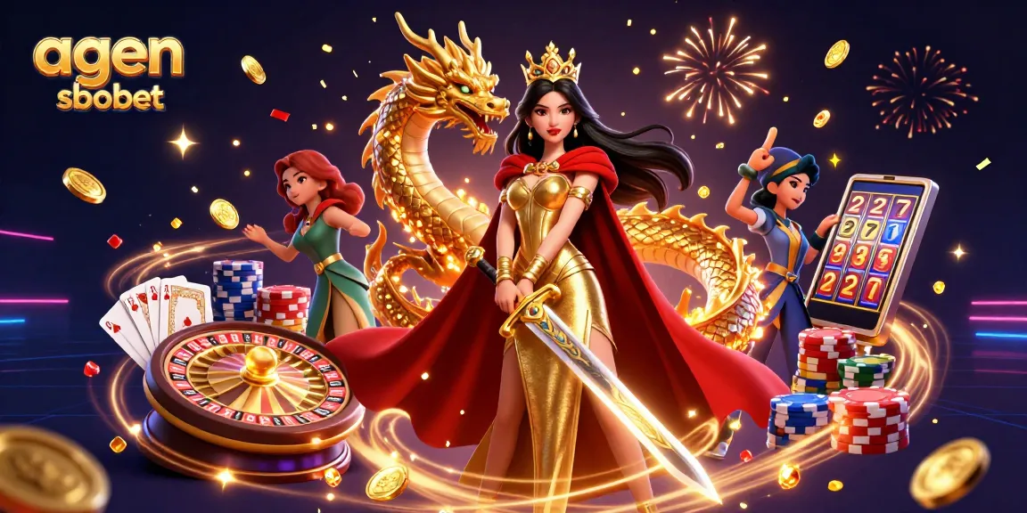 Engage in thrilling betting experiences with agen sbobet, featuring Asian-themed casino action.