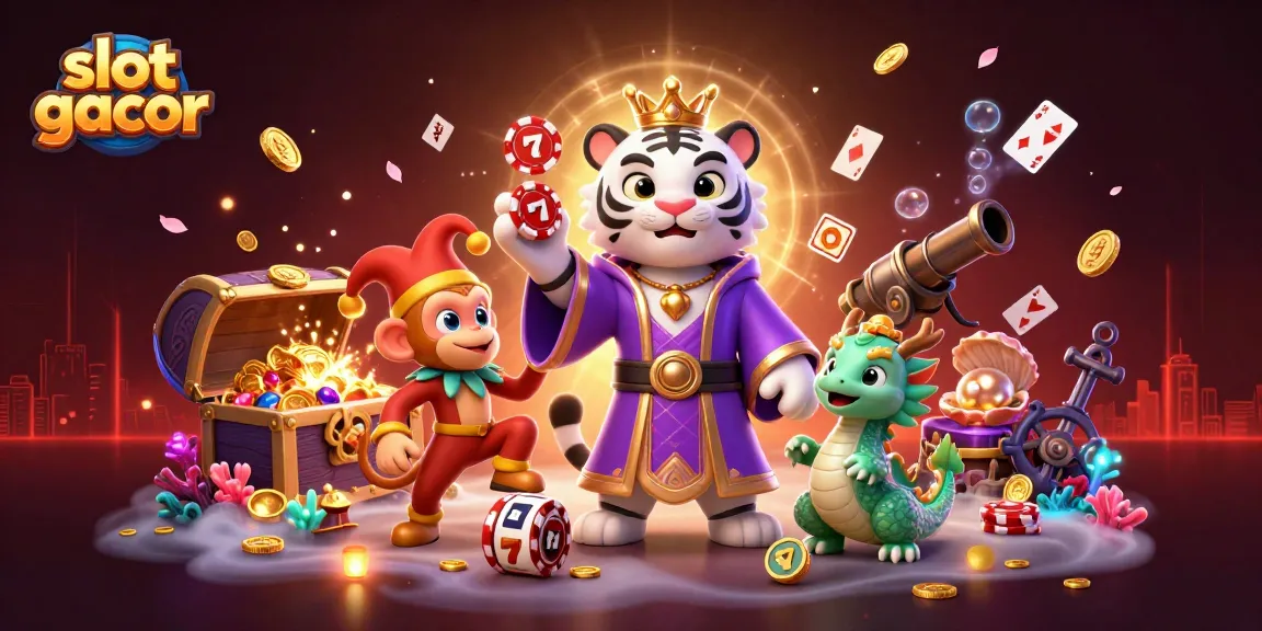 Mainkan slot gacor dengan slot reel dan simbol keberuntungan, sambil menikmati permainan yang seru.