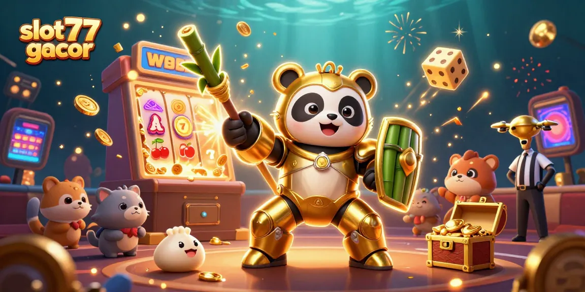 Experience thrilling spins and jackpots at slot77 gacor in this vibrant casino scene.