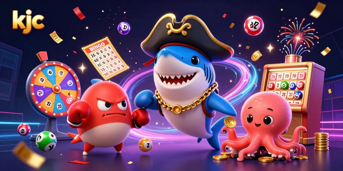 KJC players enjoy thrilling jackpots while celebrating wins surrounded by vibrant gaming elements.