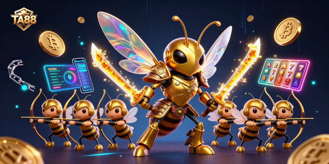 Engage with TA88 gaming excitement through buzzing neon visuals and casino reels.