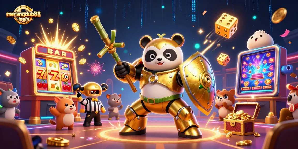 Experience winning strategies with menangclub88 login in an exciting casino battle scene.