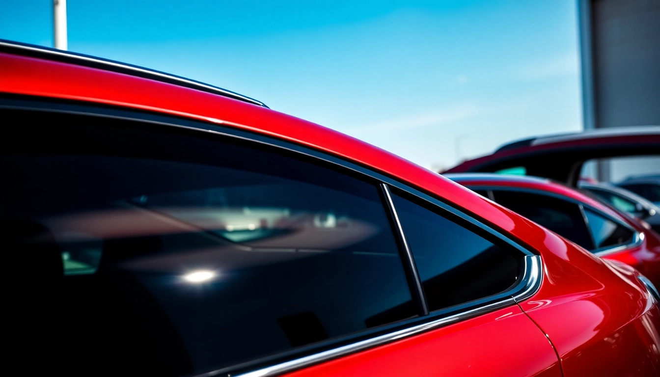 Enhance your vehicle's appearance with the best window tint Chattanooga TN showcasing varied tint levels.