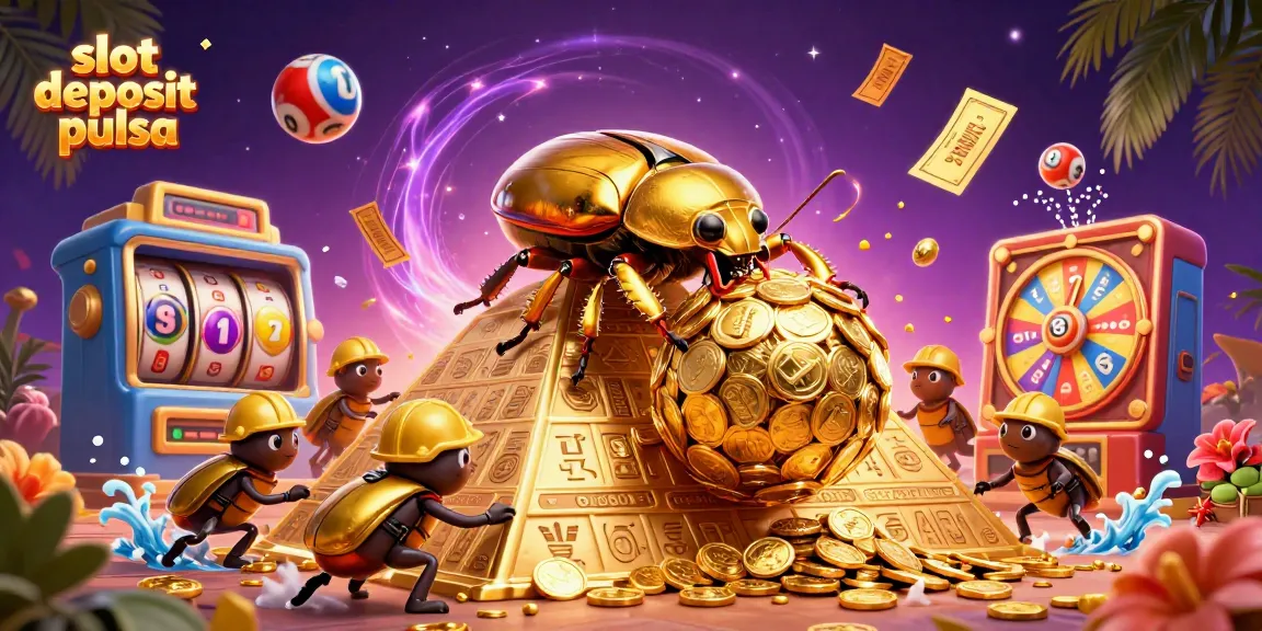 Permainan slot deposit pulsa dengan kesenangan jackpot dan pengisian cepat di situs terpercaya.