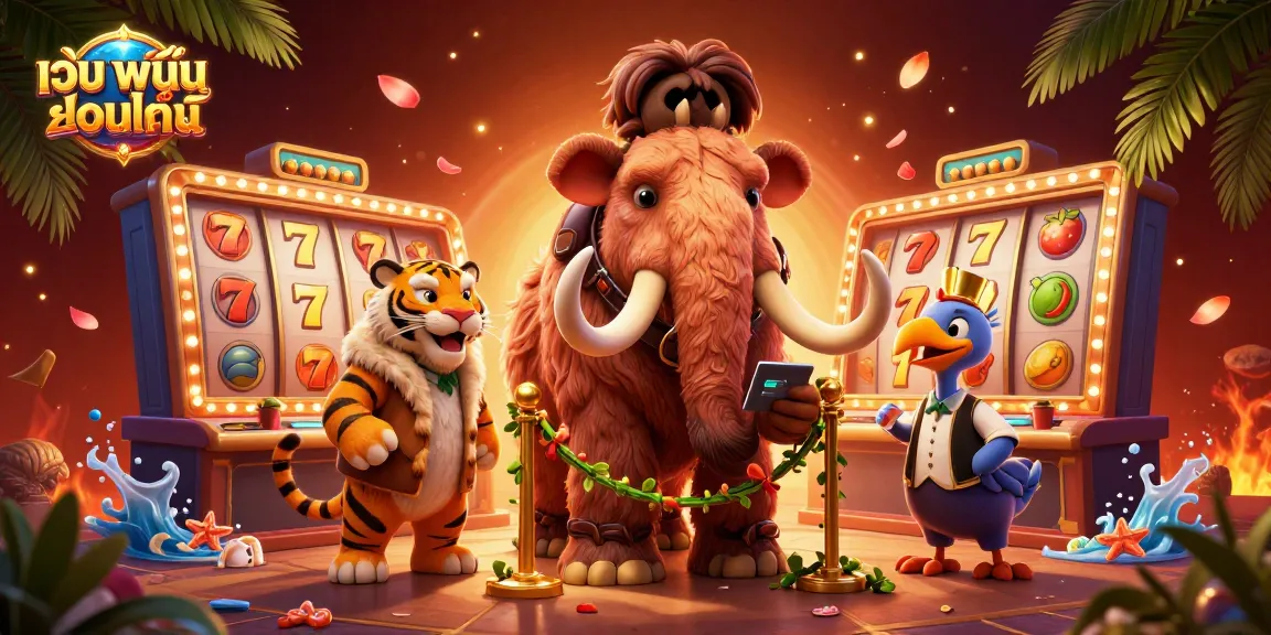 เล่น เว็บพนันออนไลน์ ด้วยเกมสล็อตสนุกสนานในคาสิโนออนไลน์ที่น่าตื่นเต้น