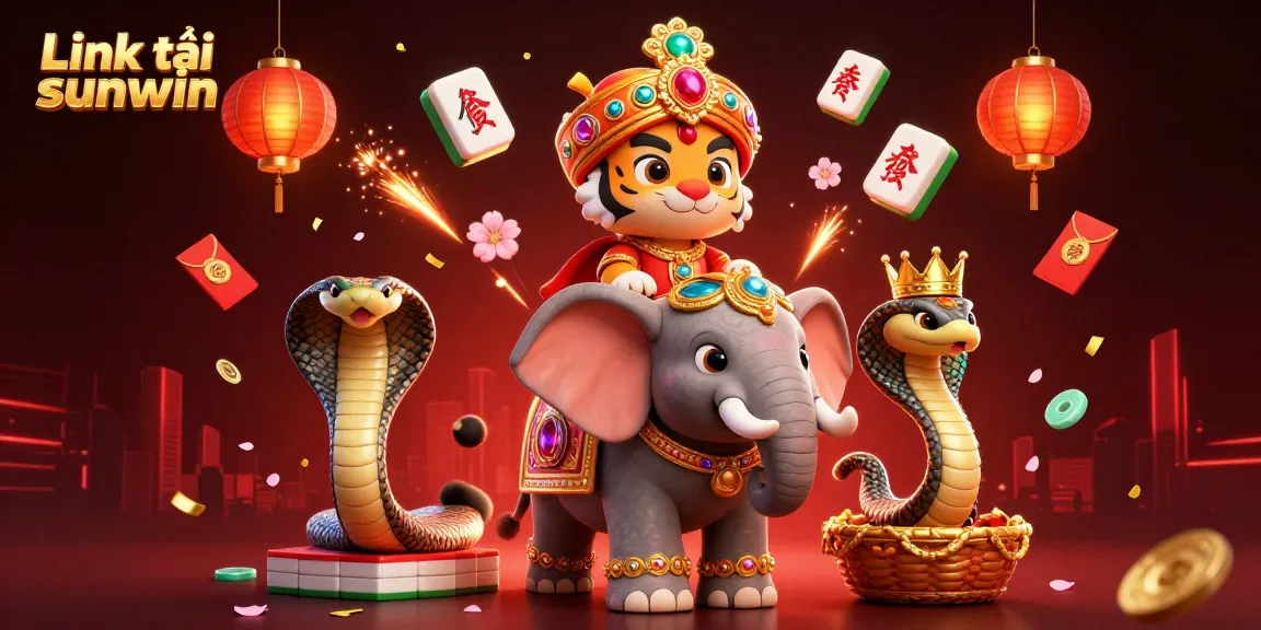 Experience engaging gameplay with Link tải sunwin in this vibrant casino-themed illustration.