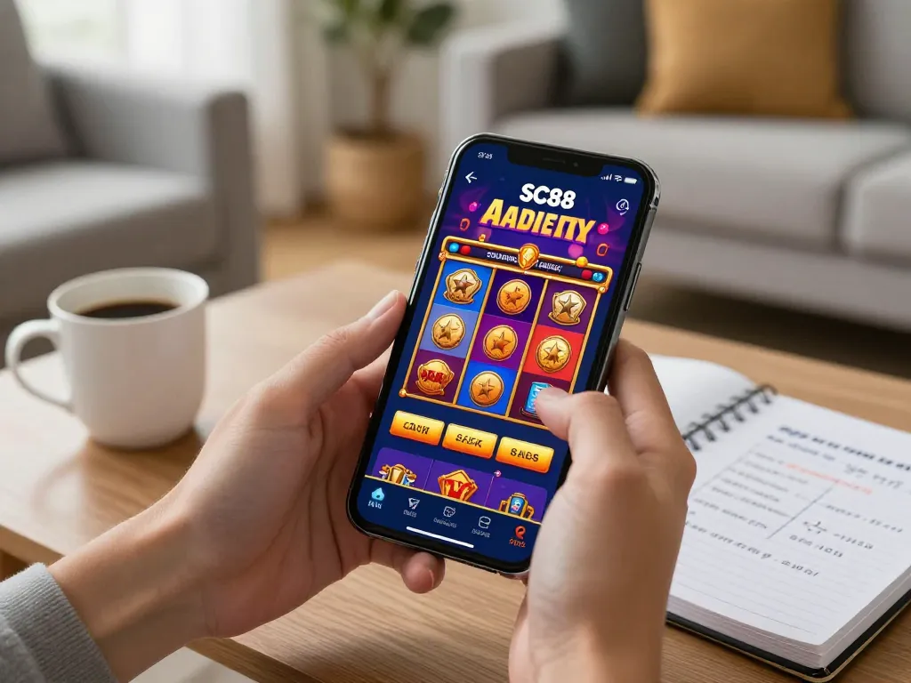 Experience seamless gaming when đăng ký SC88 on the mobile app featuring vibrant slots and casino games.