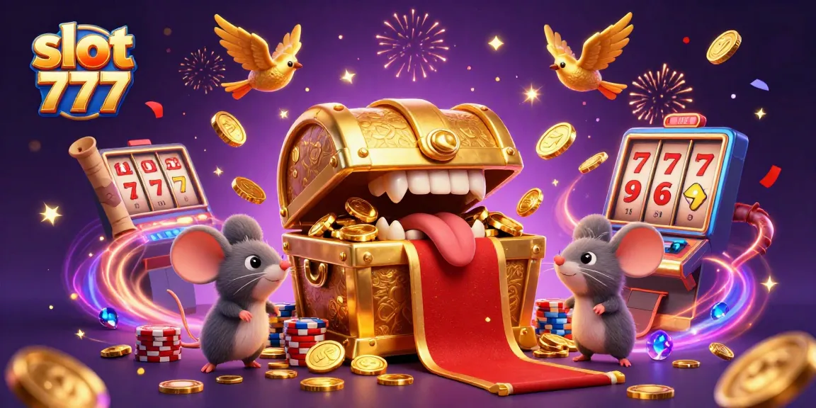 Spin slot 777 reels amidst cascading coins and vibrant festival elements in a vibrant casino scene.