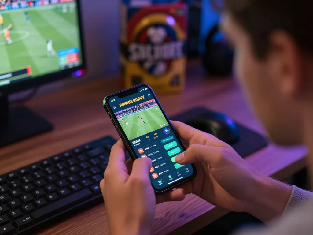 Alami kredit percuma rm100 tanpa deposit sambil bertaruh dengan telefon pintar pada acara sukan secara langsung
