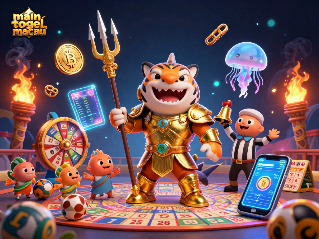Permainan utama togel Macau dengan strategi yang menang, menampilkan keseruan di pemandangan bawah laut.