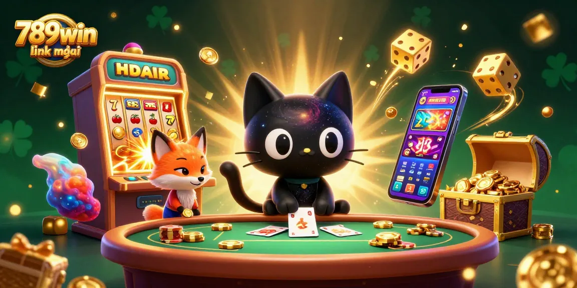 Experience thrilling gameplay at 789win link mới with jackpot excitement and vibrant casino elements.