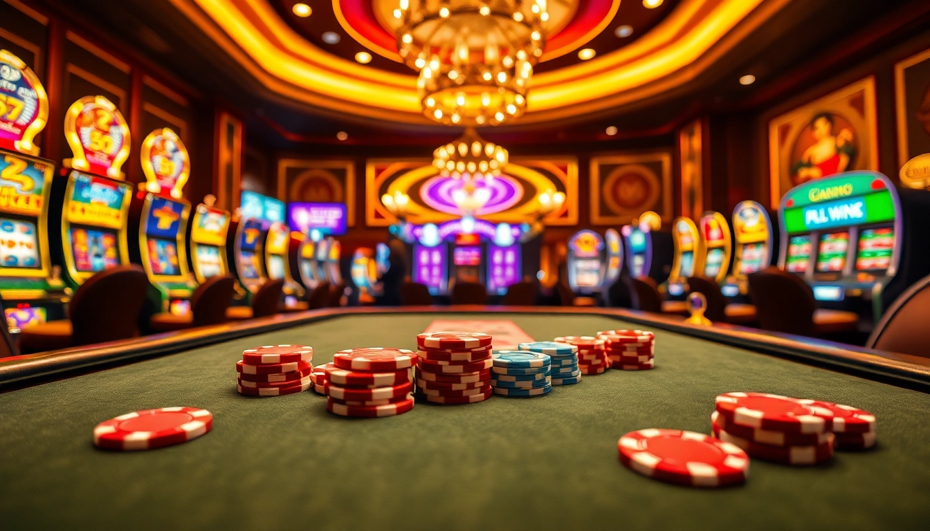 Experience excitement with top casinos through vibrant gaming elements and classy decor.