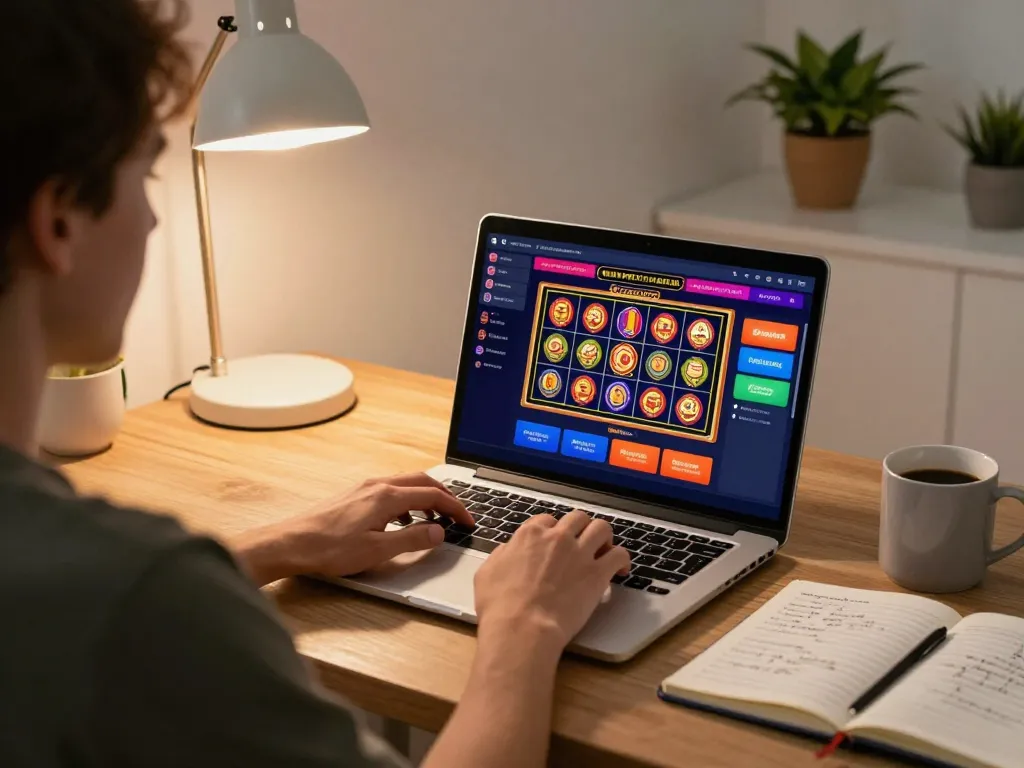 Engaging in online gaming at https://goal123.ac/ with stylish interface and cozy atmosphere.