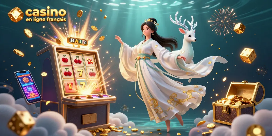 Découvrez l'excitation du casino en ligne français avec des jeux, des pièces et des scènes vibrantes.
