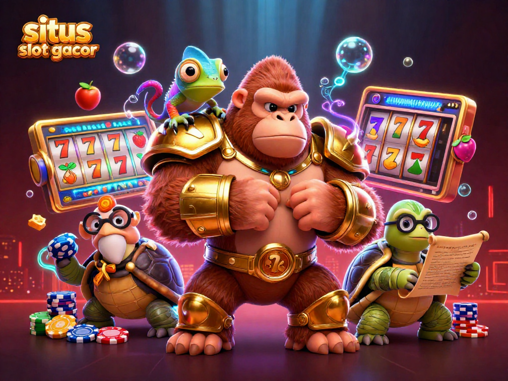 Experience excitement at situs slot gacor with captivating slot games and dynamic characters.