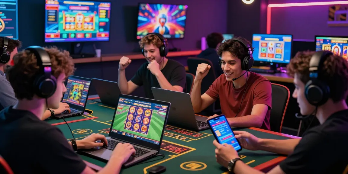 Engaged players in an exciting online gaming environment at OPEN88, showcasing live casino and sports betting.