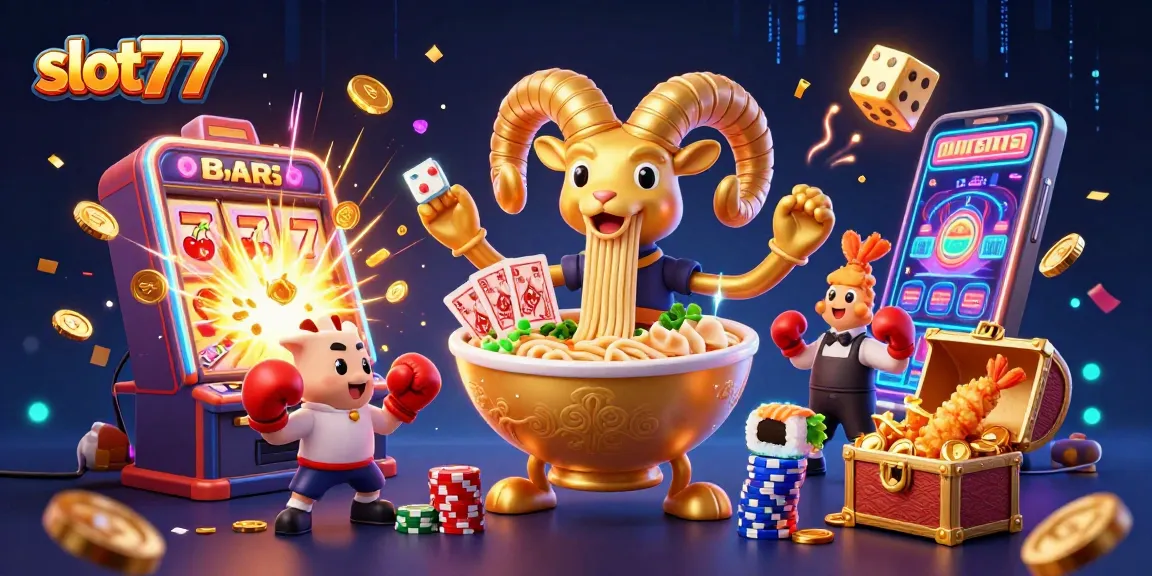 Experience the excitement of slot777 with vibrant casino characters winning huge jackpots!