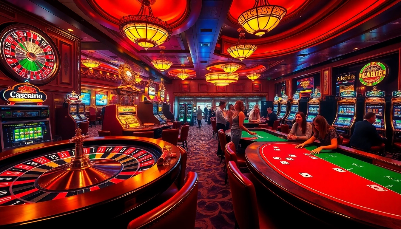 Engaging gamblers at a premium casino featuring the official hidden wiki tables and slot machines.