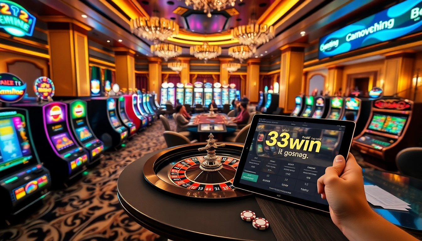 Experience the excitement of gambling with https://33win5.it.com/ featuring vibrant casino elements.