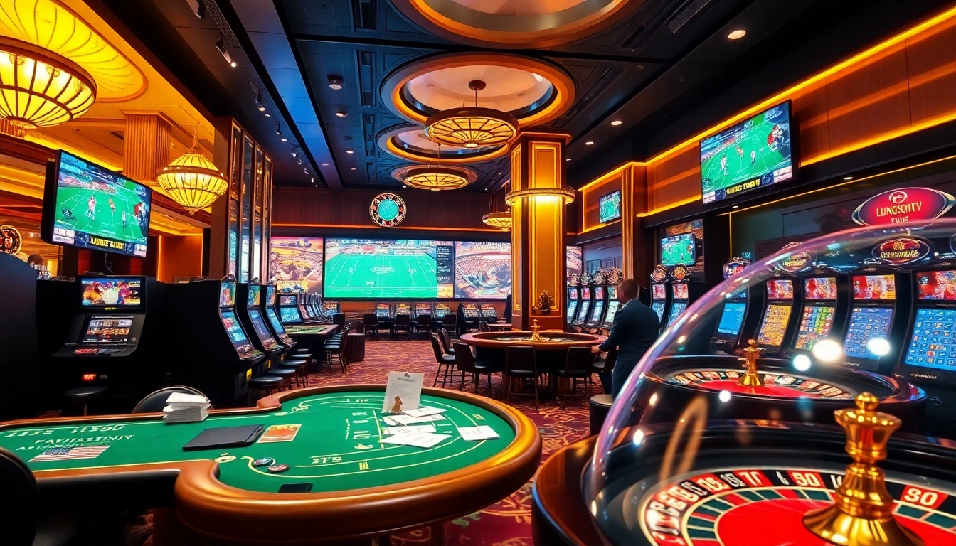 Experience live football streaming on LuongSonTV amidst thrilling casino action.