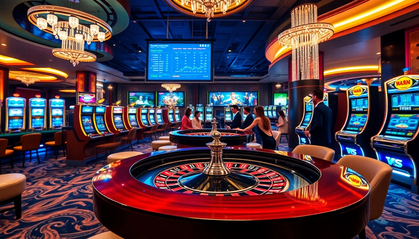 Experience thrilling gambling excitement at s8 nhà cái with elegant casino setups and vibrant atmosphere.