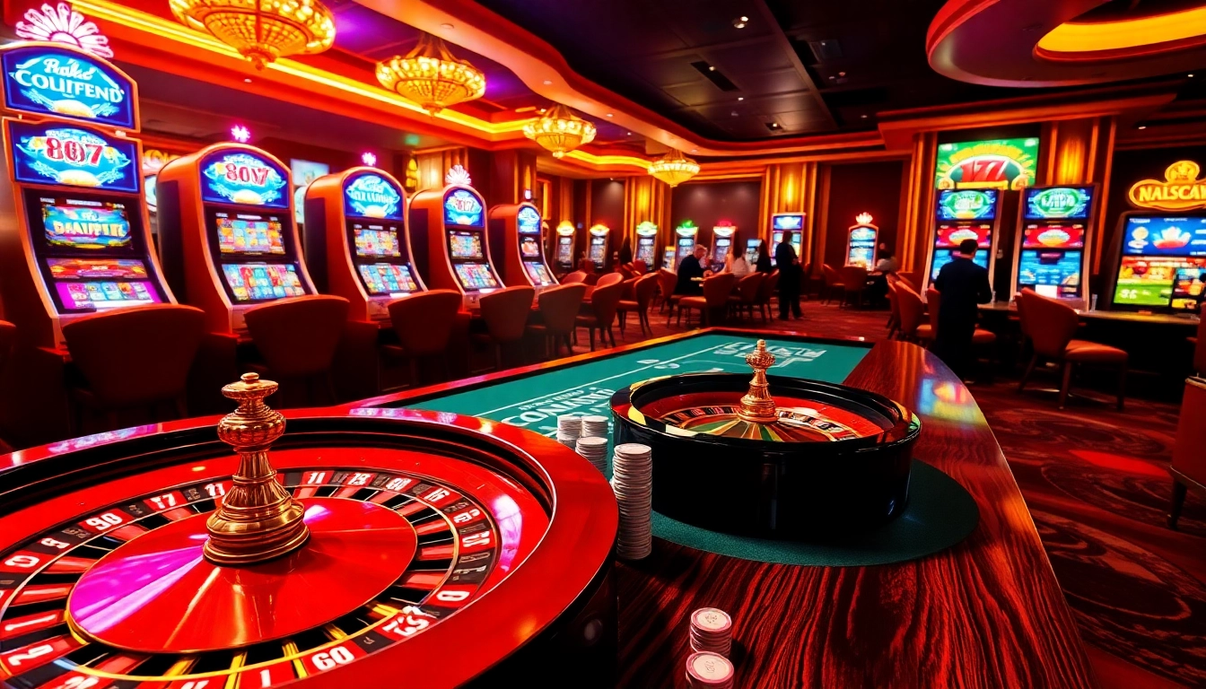 Experience the thrill of gaming at nekatwin.com with slot machines and poker tables.